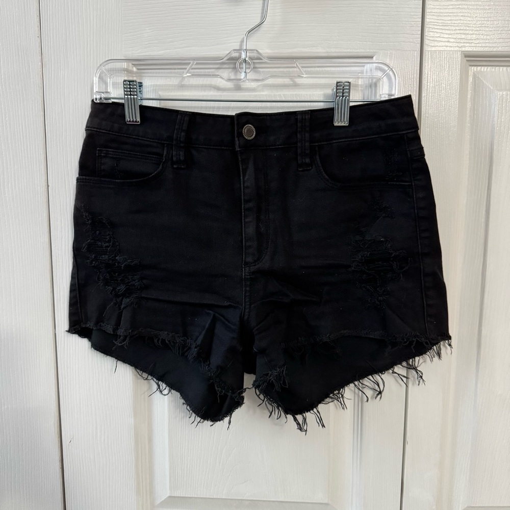 GUESS Black Distressed Women's Shorts